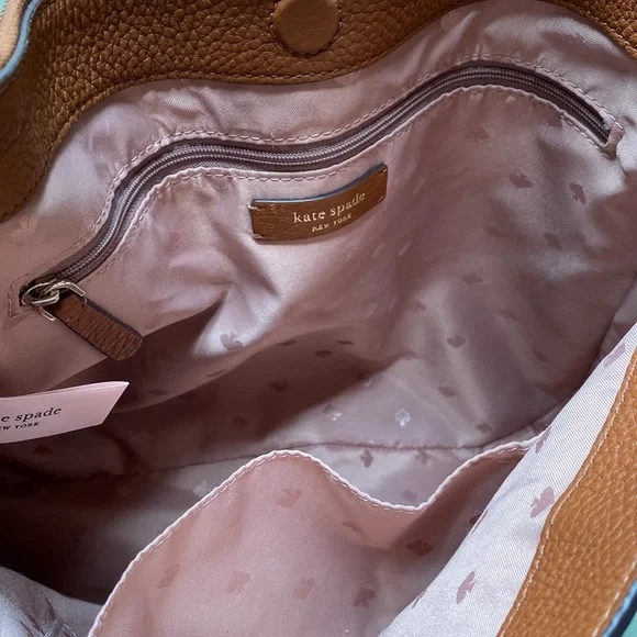 Tan Leather Kate Spade Bag - Picture 7 of 14